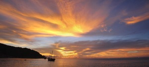 diving thailand sunset similan islands